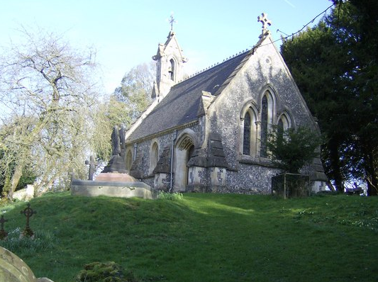 Highclere estate chapel 