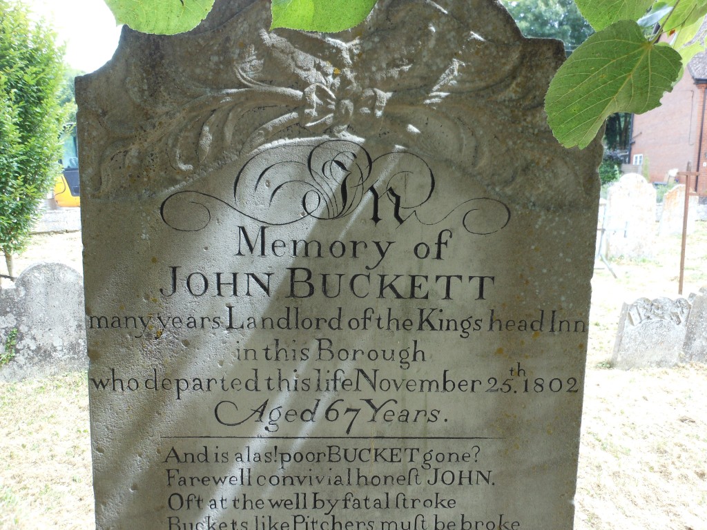 John Buckett Headstone