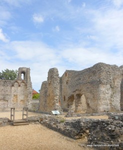 12th century Wolvesley Palace ruins Winchester