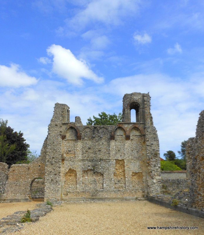 Ruins of Wolvesley Palace Winchester