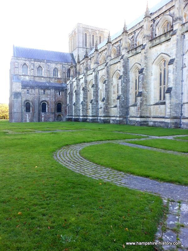 The Footprint of Old Minster Winchester