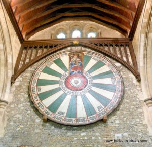 Round Table In The Great Hall At Winchester, Where Is The Round Table In Winchester