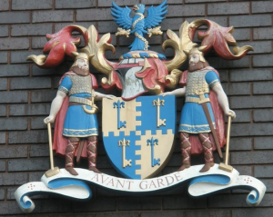 Hayling Priory part of the Abbey of  Jumièges seen on Havant Borough coat of arms