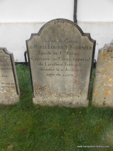 Napoleonic soldiers wife grave