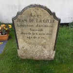 Grave of Napoleonic soldier