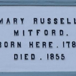 Mary Mitford Plaque