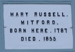Mary Mitford Plaque