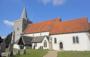 Holy Cross Church Binsted Hampshire