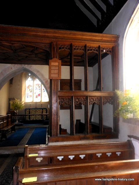 St Mary the Virgin Greywell rood-loft