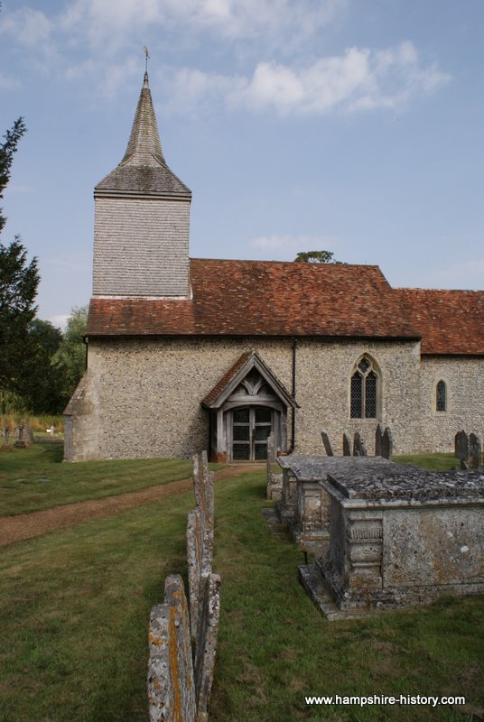 Stoke Charity church Hampshire