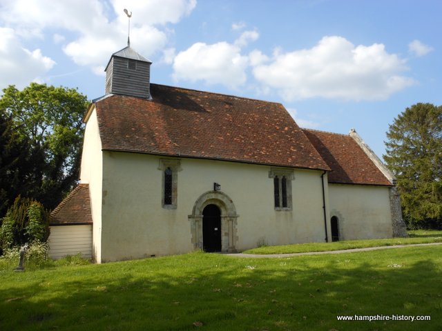 Upper Wield church