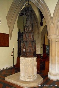 Baptismal Font Lid Hursley