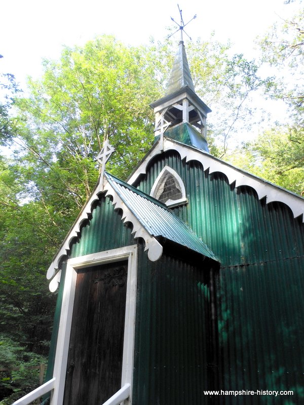 Church in the woods Bramdean