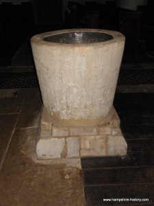 Baptismal Font Crondall