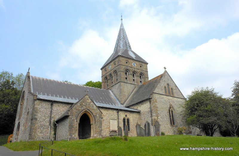 All Saints Church East Meon Hampshire