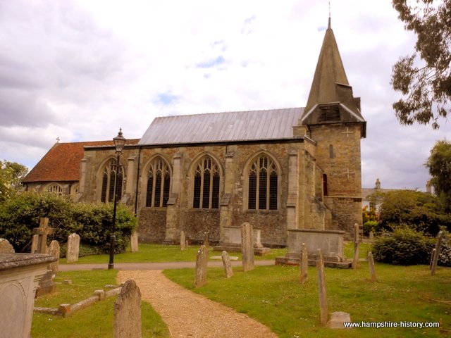 St Peters church Titchfield