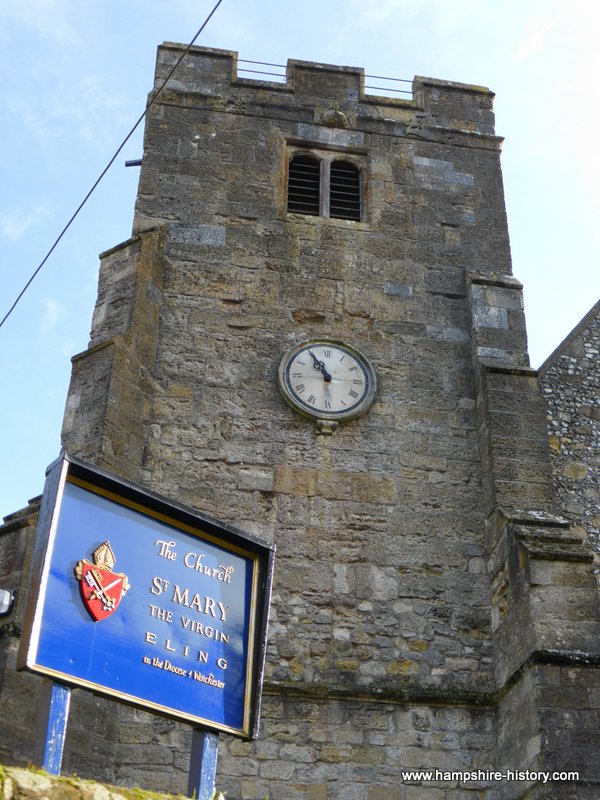 St Mary's church Eling Hampshire