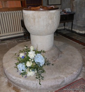 Baptismal font Selborne