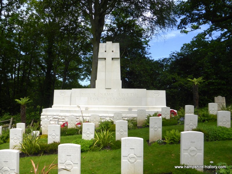 The New Zealand Cemetery at Brockenhurst