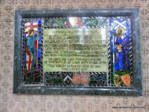 WWI Hampshire memorials