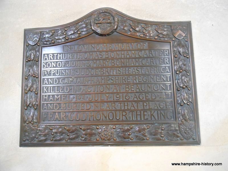 WWI Memorials Hampshire