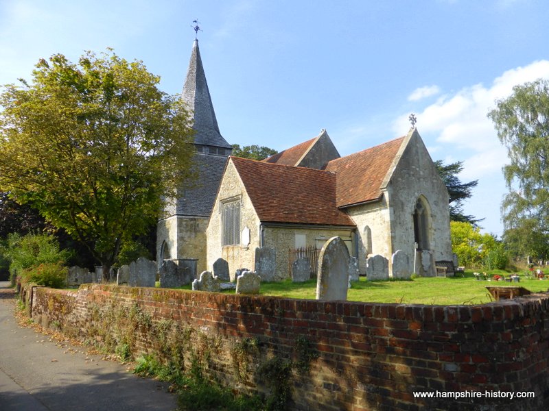 St Boniface Nursling Hampshire History