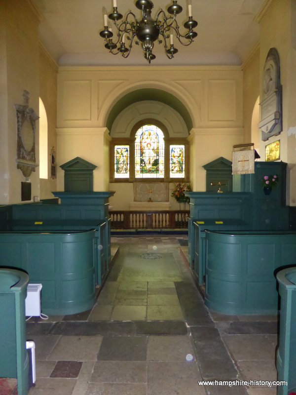 Interior St Mary's Stratfield Saye