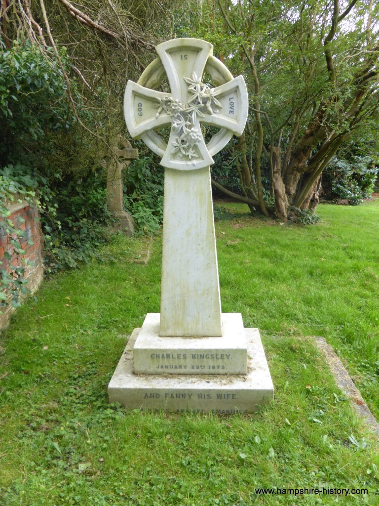 Charles Kingsley's grave Eversley Hampshire
