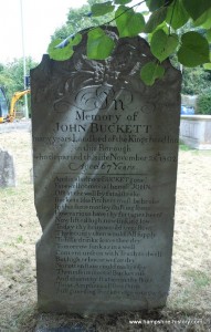 John Buckett Headstone Stockbridge