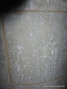 Kings Somborne church carvings