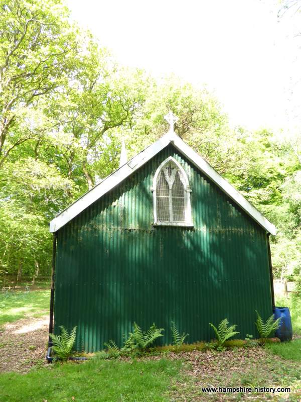 Rear of Bramdean church