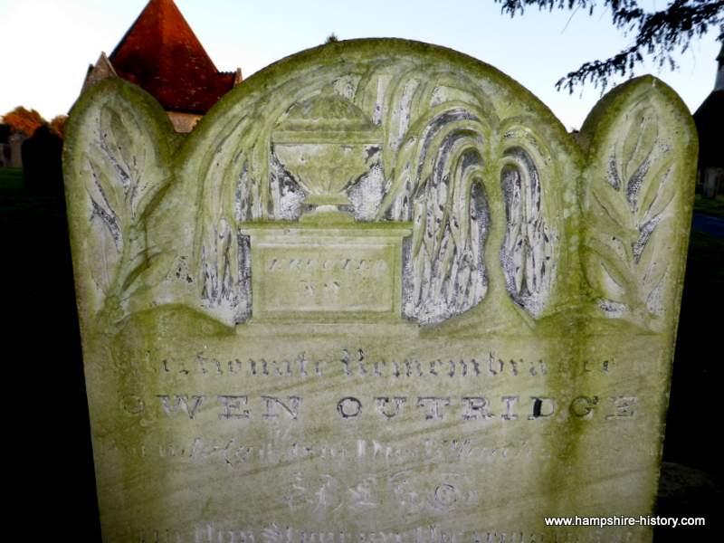 Hampshire headstones and memorials