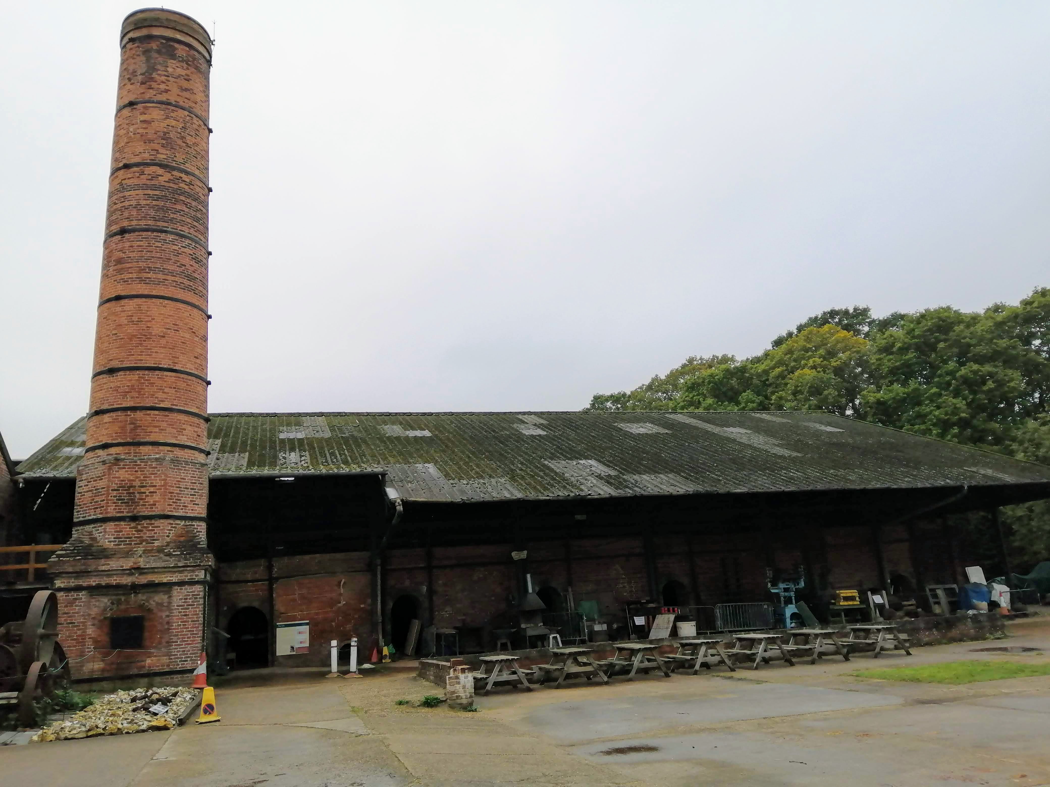 View of Bursledon Brickworks Hampshire