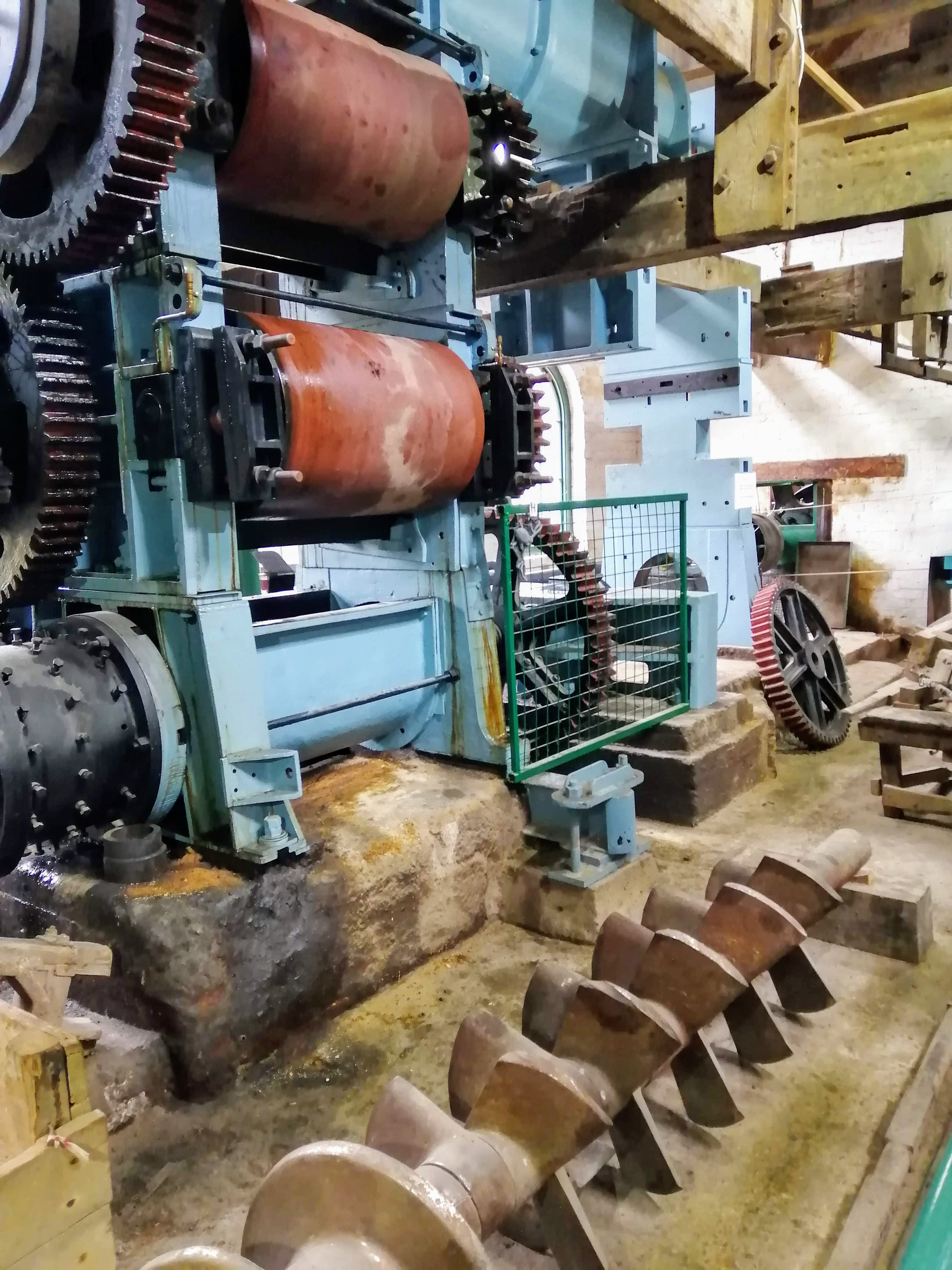 Brick making machines at Bursledon Brickworks